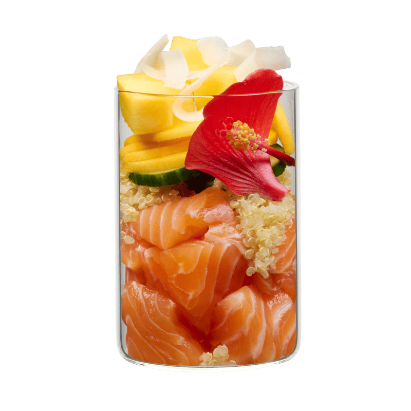 Terra Canis Flower Menu Waikiki Woof Lachs mit Quinoa, Mango und Hibiskus