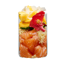 Terra Canis Flower Menu Waikiki Woof Lachs mit Quinoa, Mango und Hibiskus
