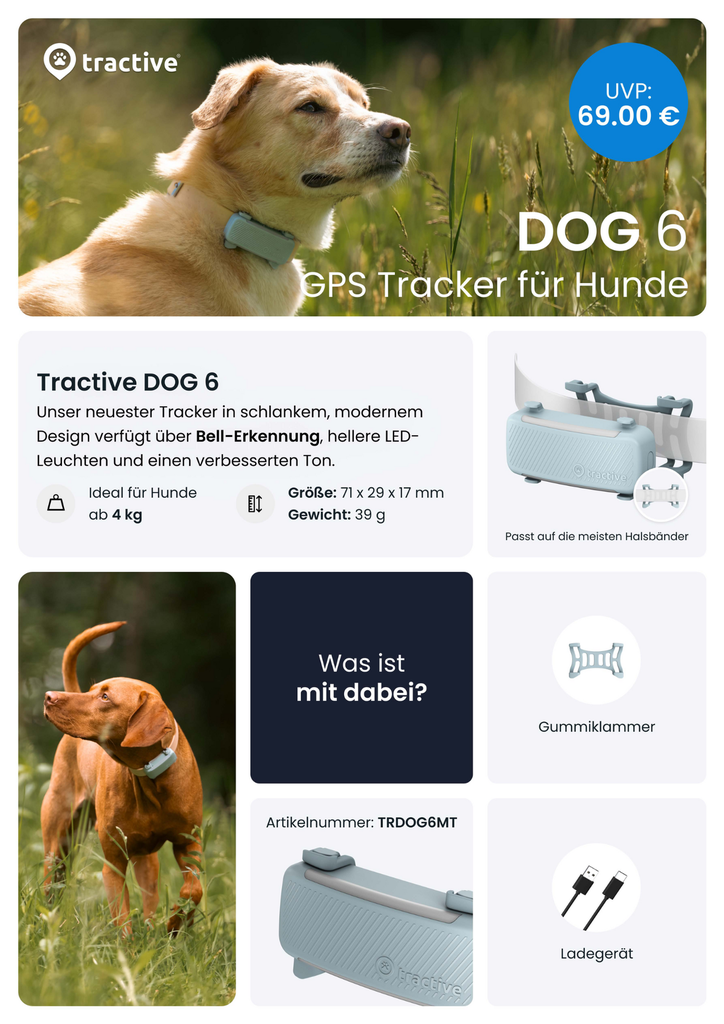 Tractive GPS Tracker Dog 6