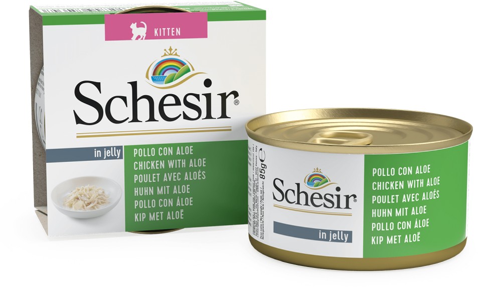 Schesir Cat Gelee Kitten Hühnerfilet