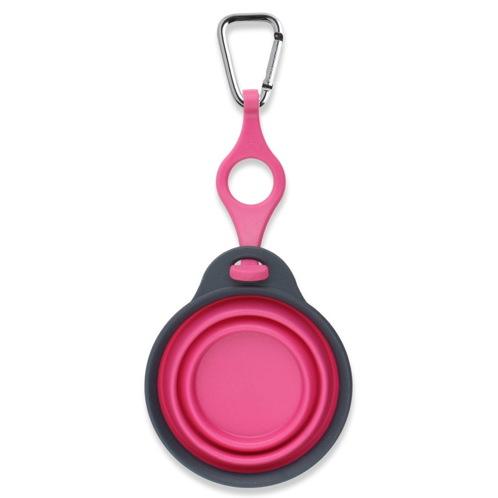 Dexas Collapsible Travel Cup with Bottle Holder
