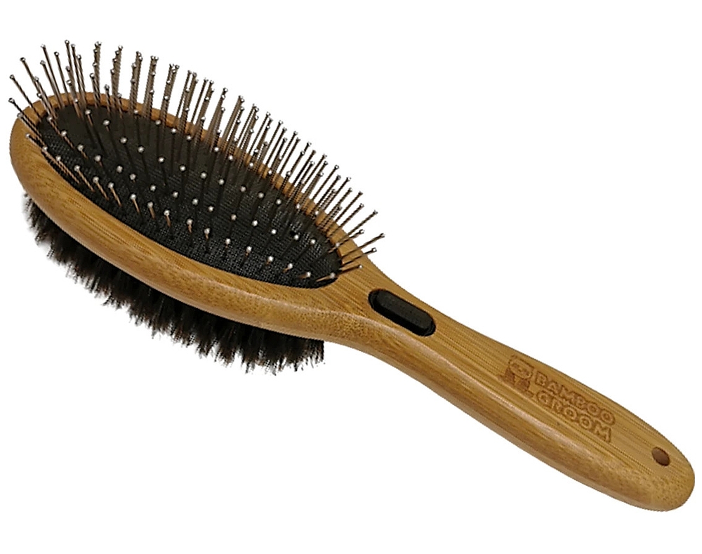 Bamboo Groom Doppelbürste