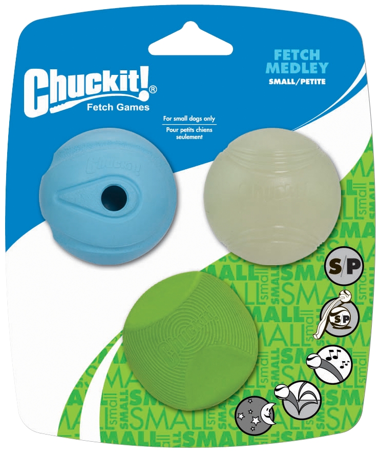 Chuckit Fetch Medley [S] 3-Pack