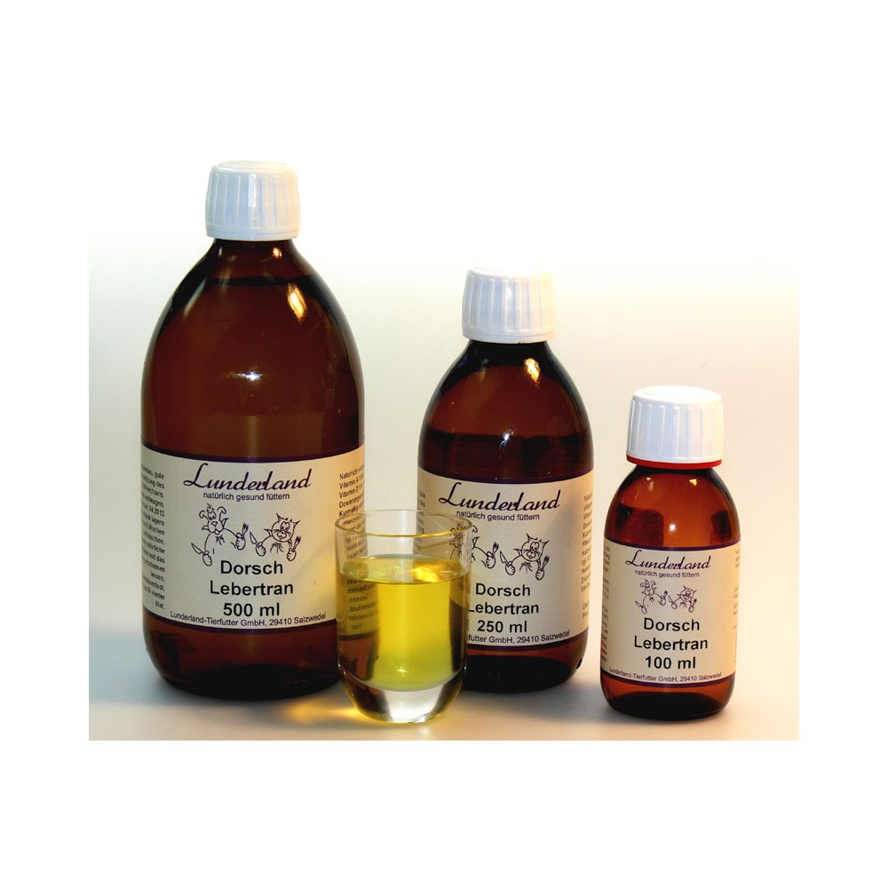 Lunderland Nahrungsergänzung Dorschlebertran