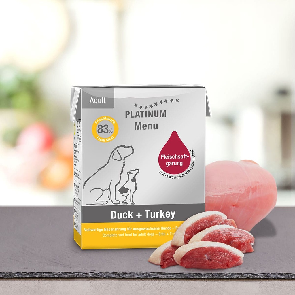 Platinum Menu Duck + Turkey