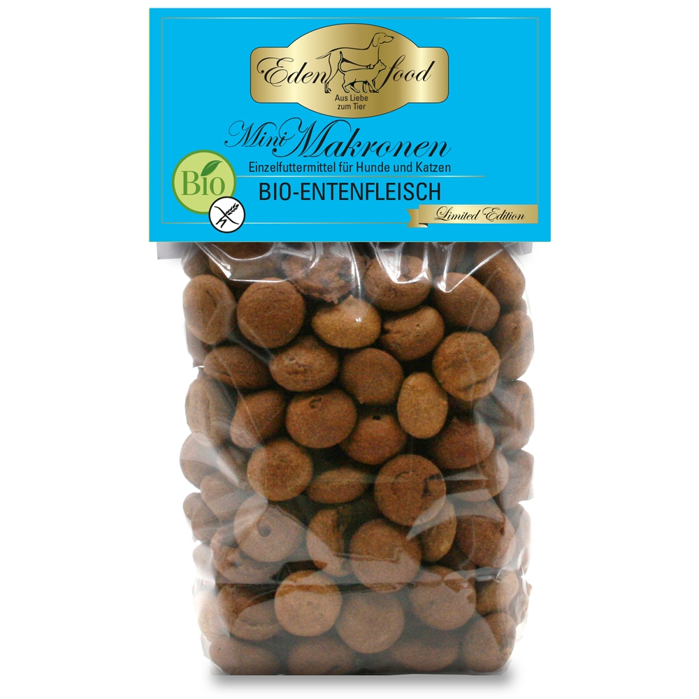XXX Edenfood Dog Bio-Makronen Mini Entenfleisch