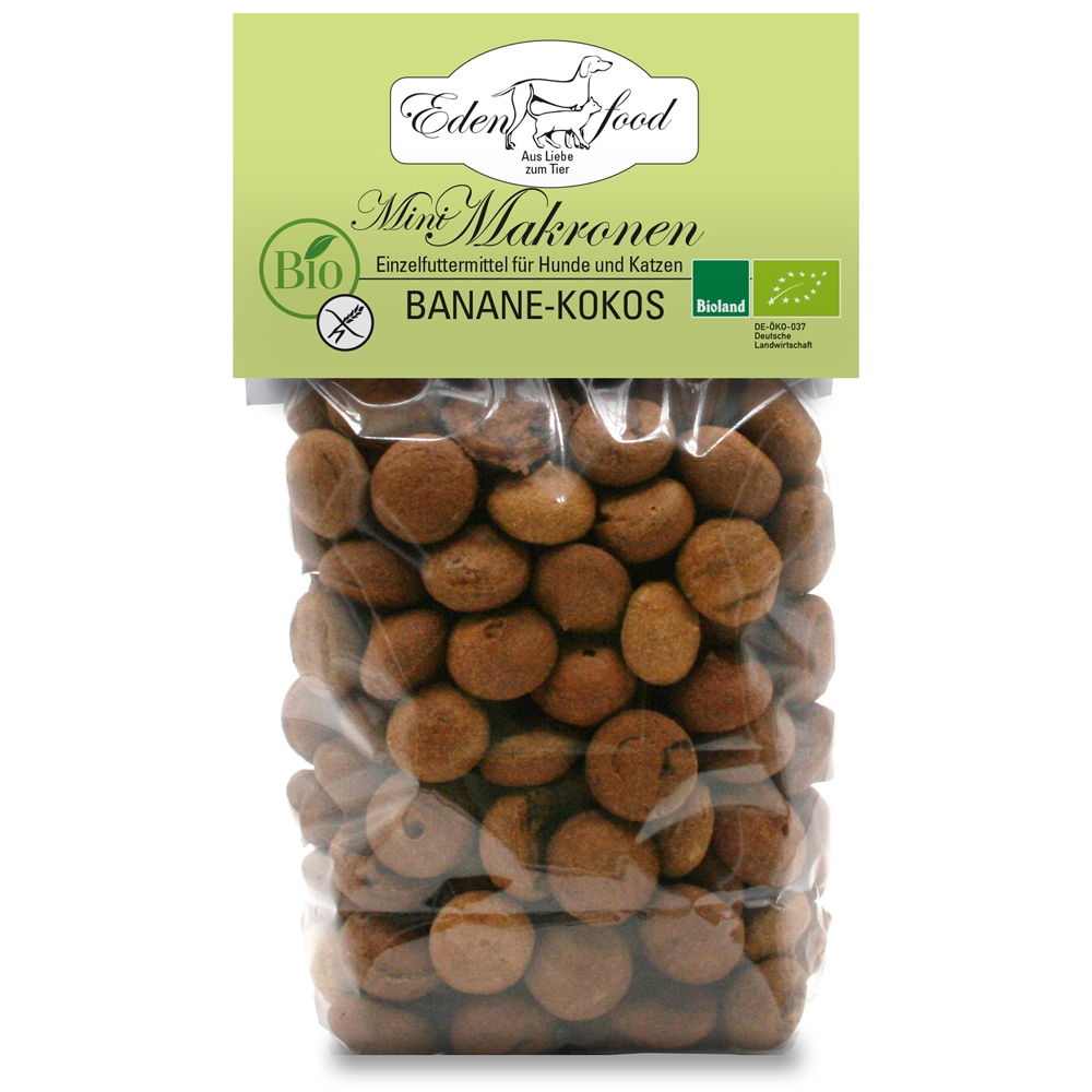 Edenfood Bio-Makronen Mini Banane & Kokos