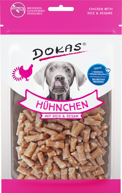 Dokas Dog Hühnchen mit Reis & Sesam