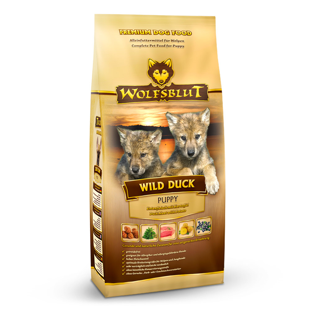 Wolfsblut Puppy Wild Duck