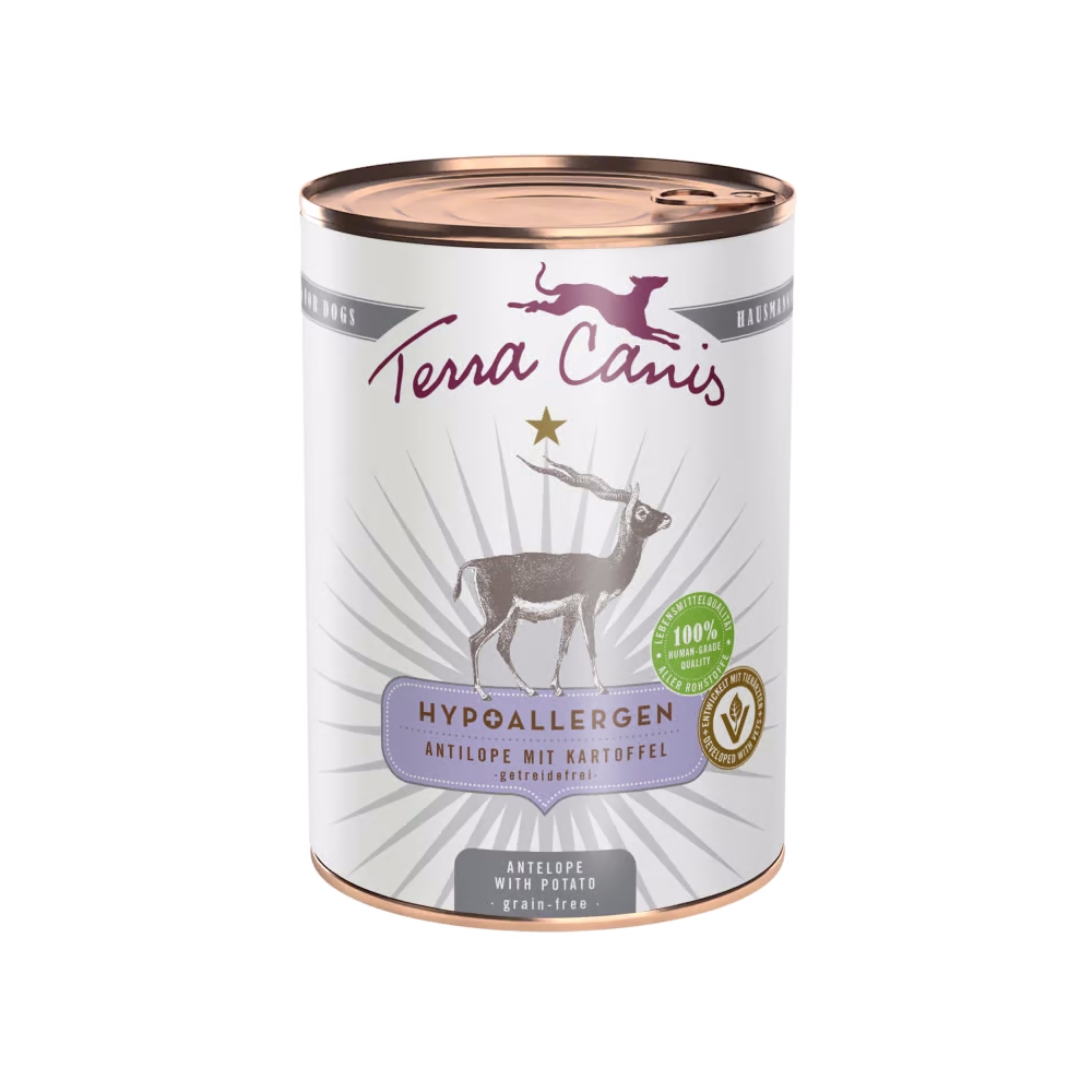 Terra Canis Hypoallergen Antilope mit Kartoffel