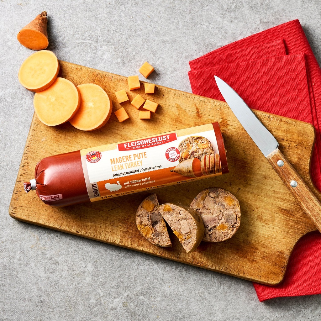 Fleischeslust Magere Pute mit Süßkartoffel