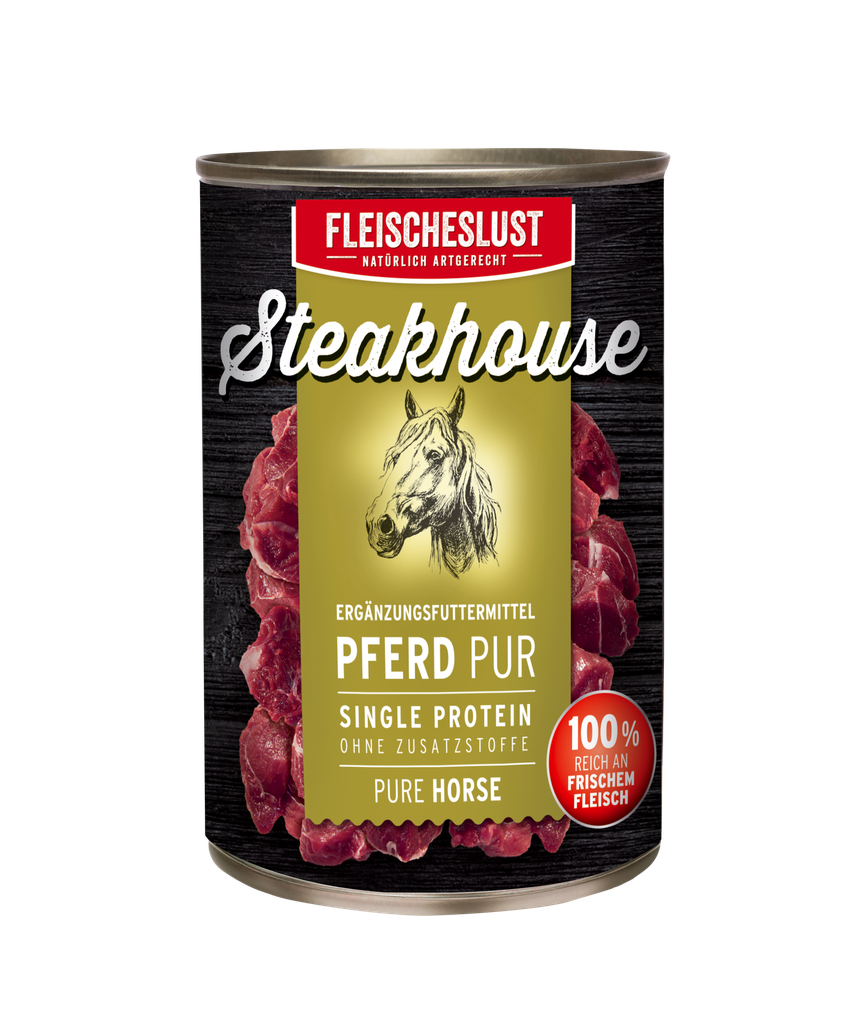 Fleischeslust Steakhouse Pferd Pur