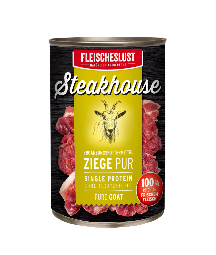 Fleischeslust Steakhouse Ziege Pur