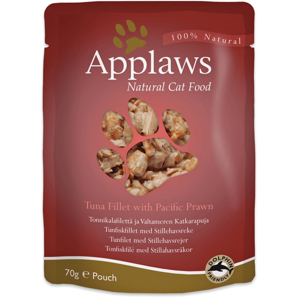Applaws Cat Adult Thunfischfilet & Pazifikgarnelen