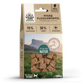 Pferd Fleischwürfel