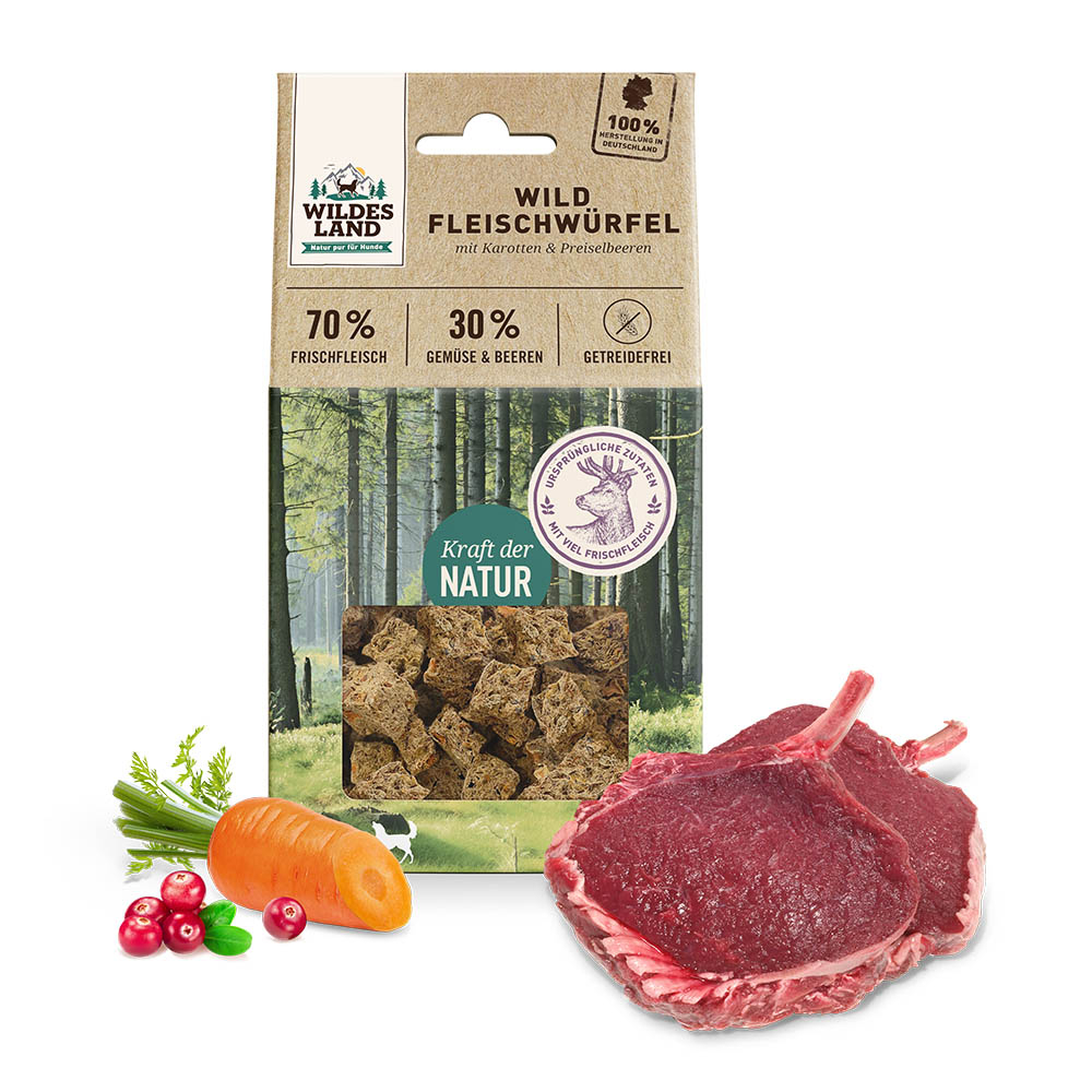 Wildes Land Wild Fleischwürfel