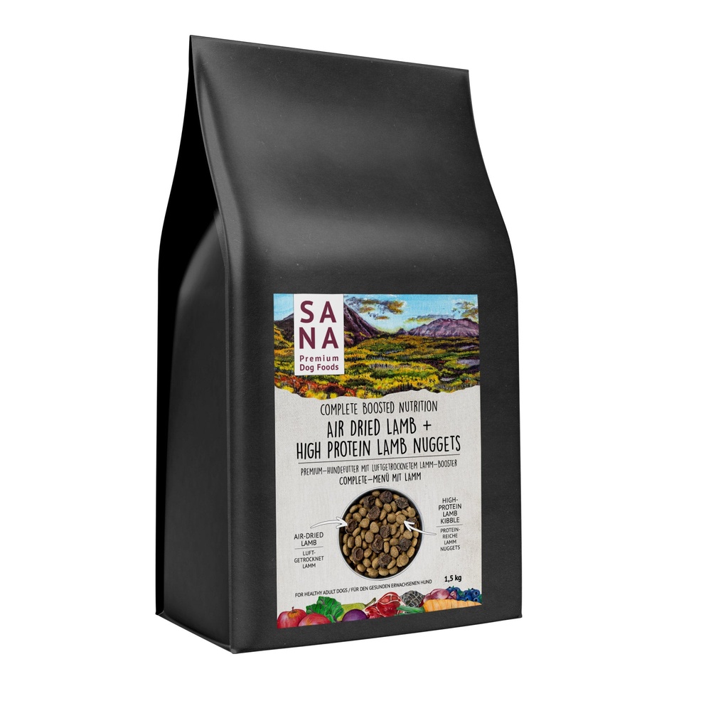 Sanadog Air Dried Lamb + High Protein Lamb Nuggets 