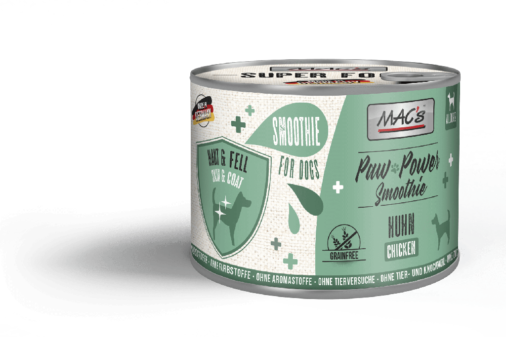 Mac's Dog Paw Power Smoothie Haut & Fell Huhn