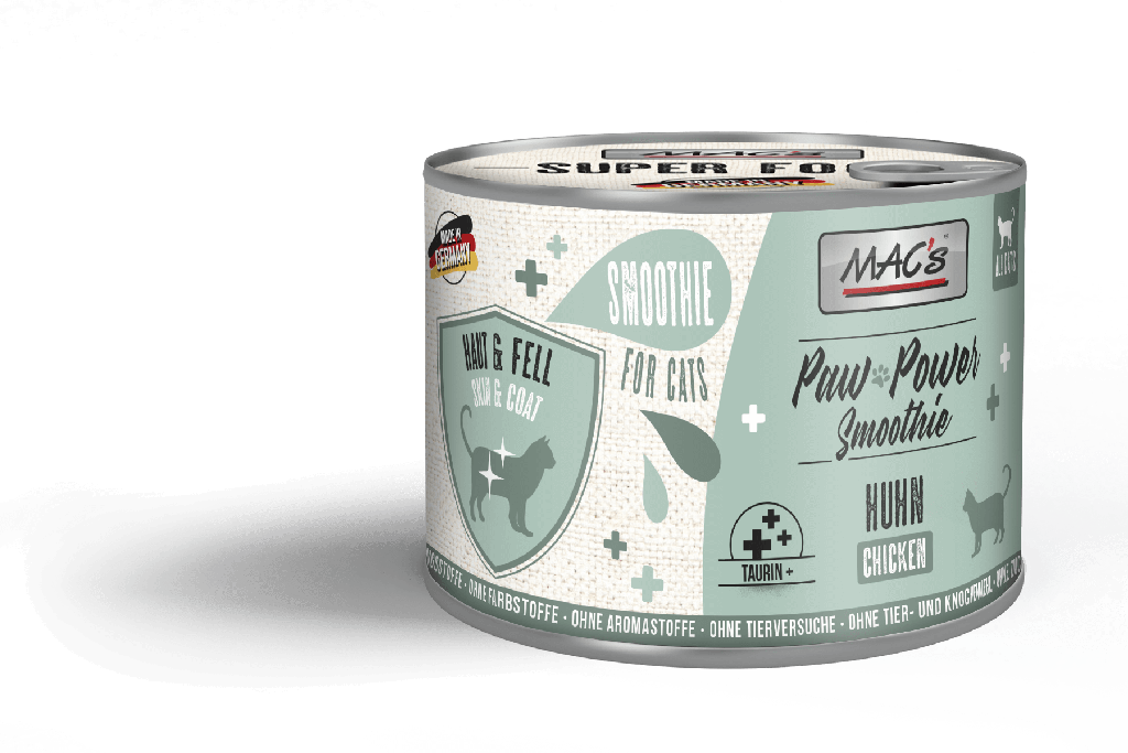 Mac's Cat Paw Power Smoothie Haut & Fell Huhn 200g