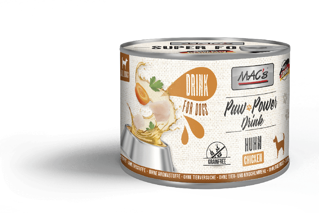 Mac's Dog Paw Power Drink Huhn