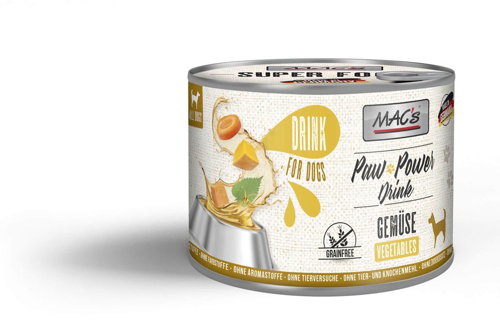 Mac's Dog Paw Power Drink Gemüse