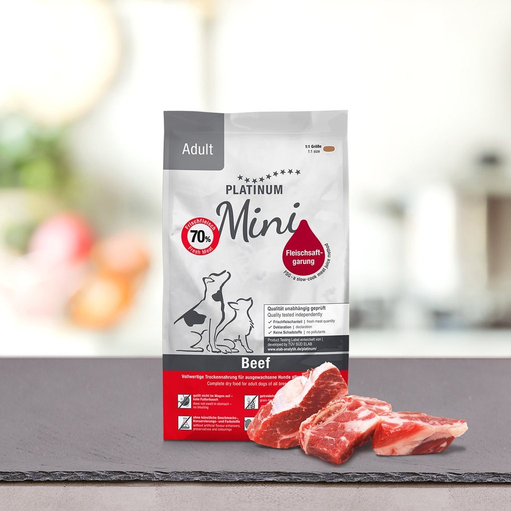 Platinum Adult Beef Mini