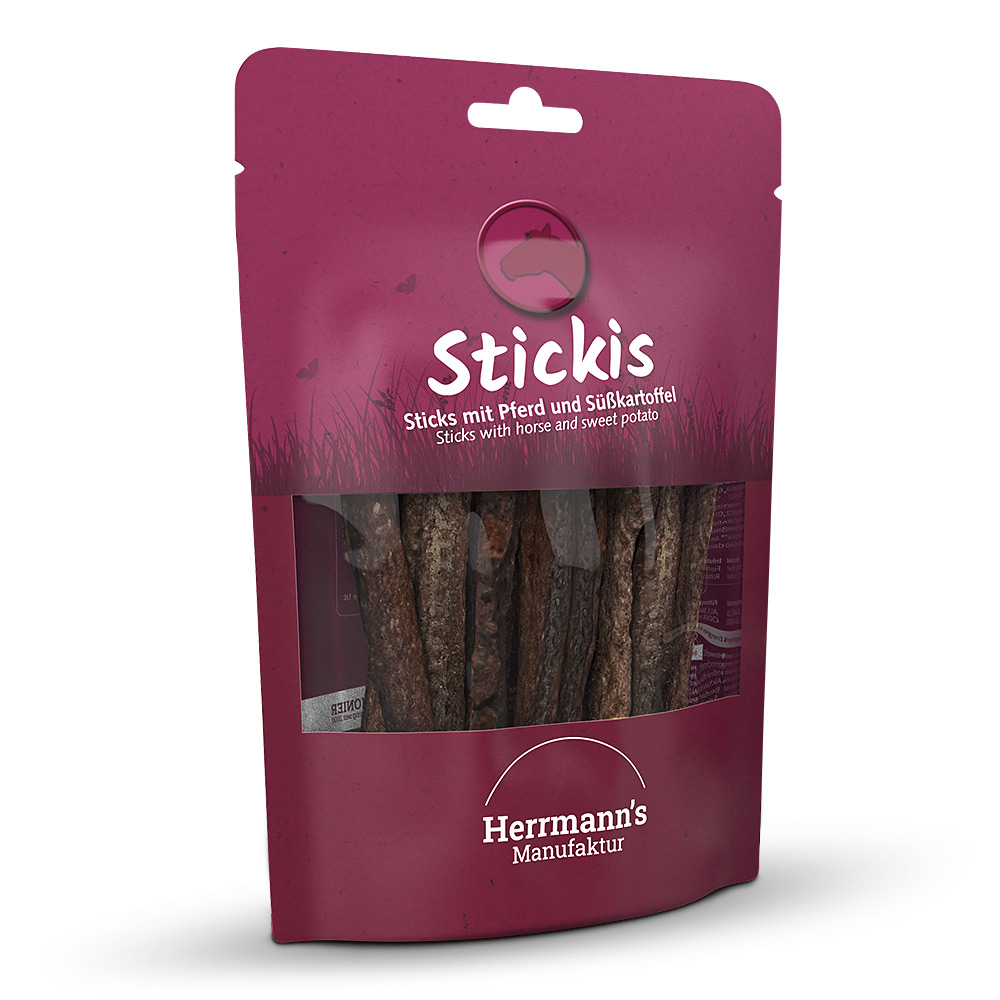 Herrmann's Dog Stickis Pferd mit Süßkartoffel
