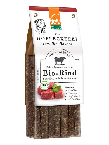 Defu Dog Hofleckerei - Feine Stängelchen vom Bio-Rind