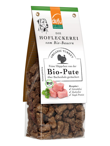 Defu Dog Hofleckerei - Feine Häppchen von der Bio-Pute