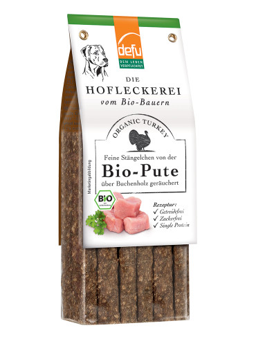 Defu Dog Hofleckerei - Feine Stängelchen von der Bio-Pute