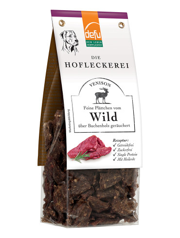 Defu Dog Hofleckerei - Feine Plättchen vom Wild