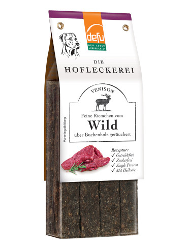 Defu Dog Hofleckerei - Feine Riemchen vom Wild