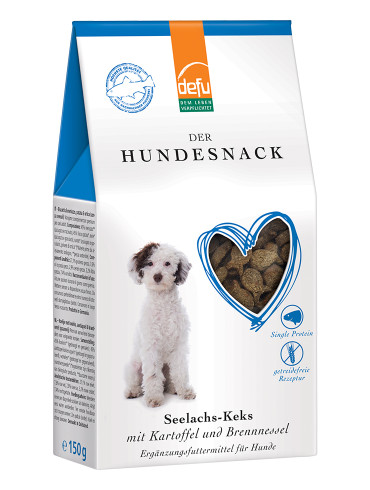 Defu Seelachs-Keks mit Kartoffel und Brennnessel