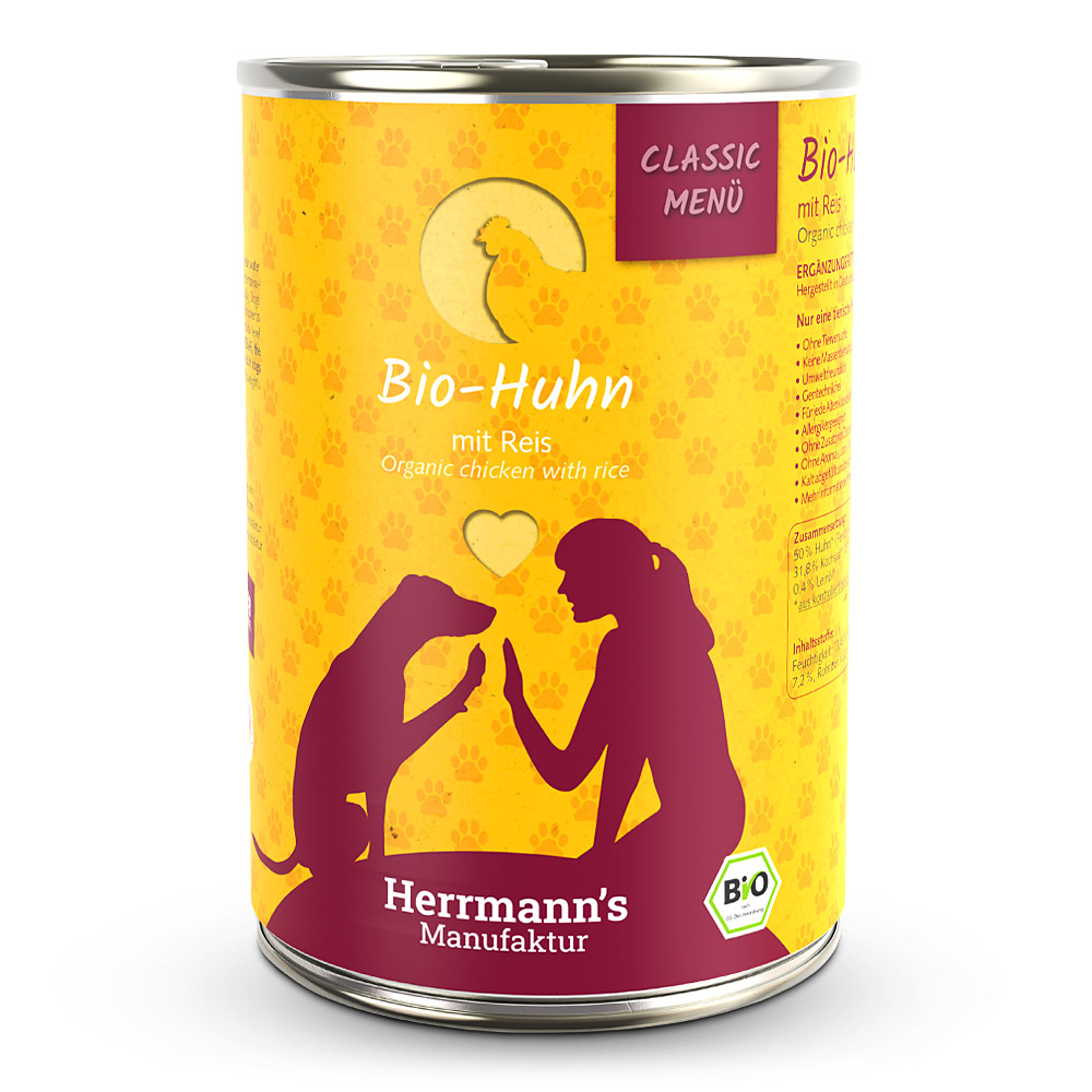 Herrmann's Classic Bio-Huhn mit Reis
