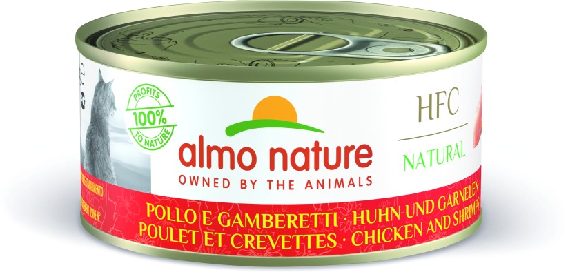 Almo Nature Cat Adult Huhn & Garnelen