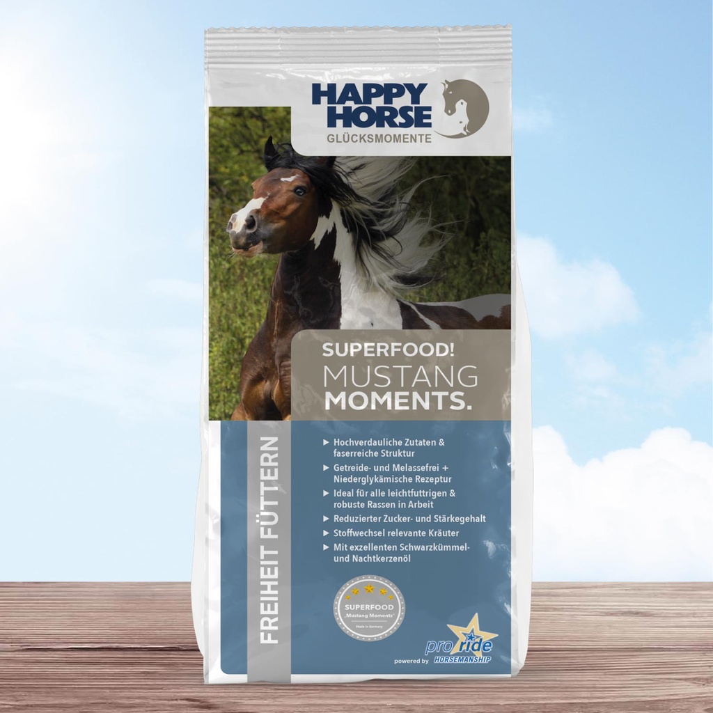 Happy Horse SuperFood Mustang Moments - ursprünglich füttern