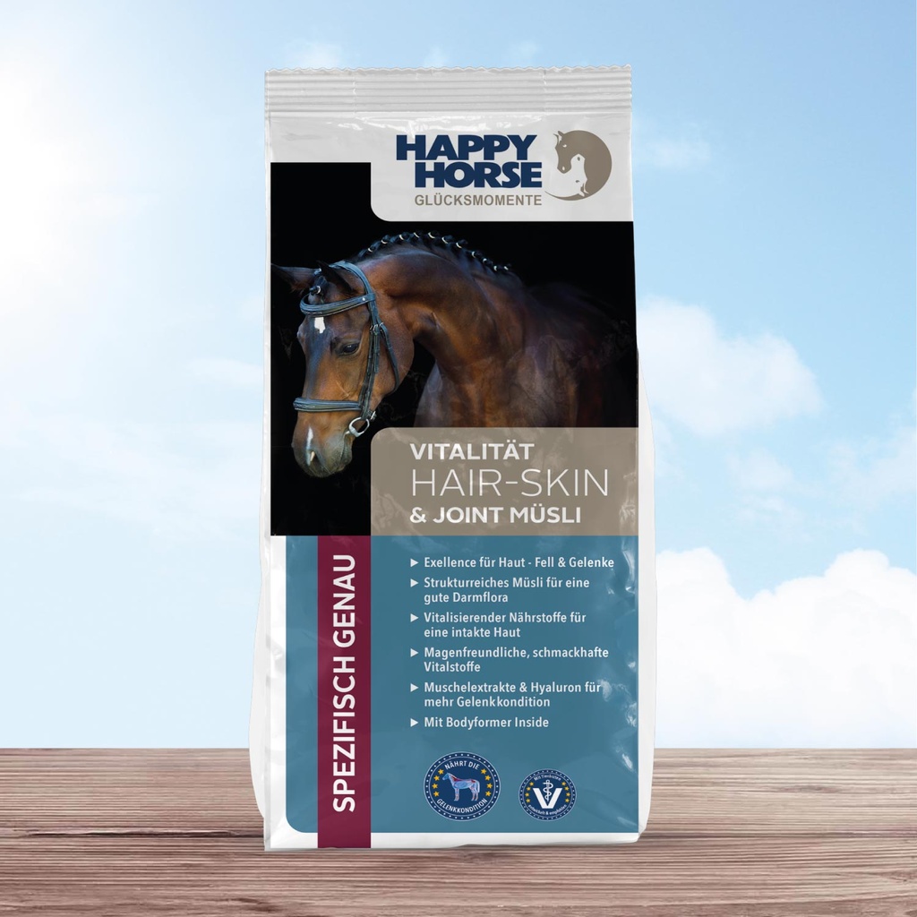 Happy Horse Vitalität Hair Skin & Joint Müsli