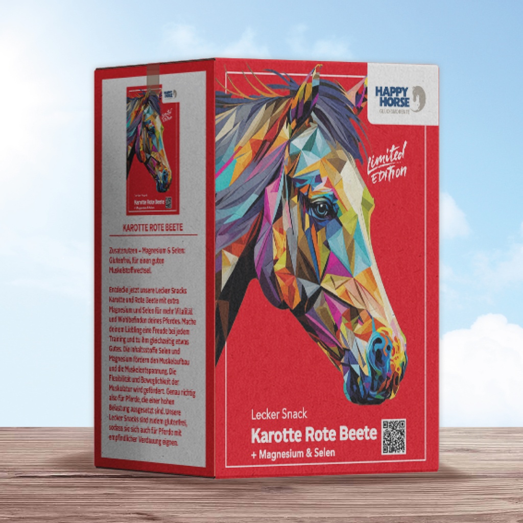 Happy Horse Lecker Snack Karotte Rote Beete