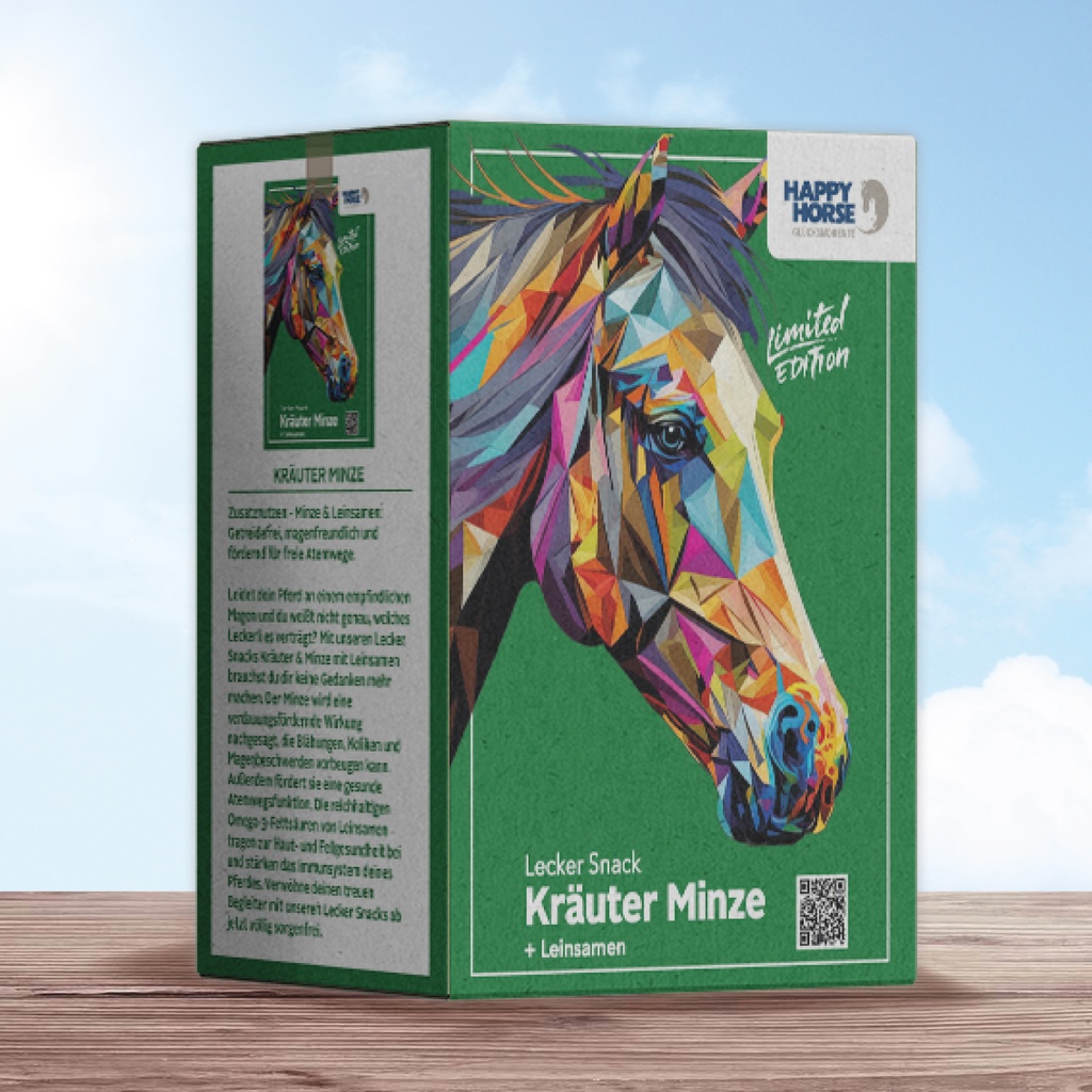 Happy Horse Lecker Snack Kräuter Minze