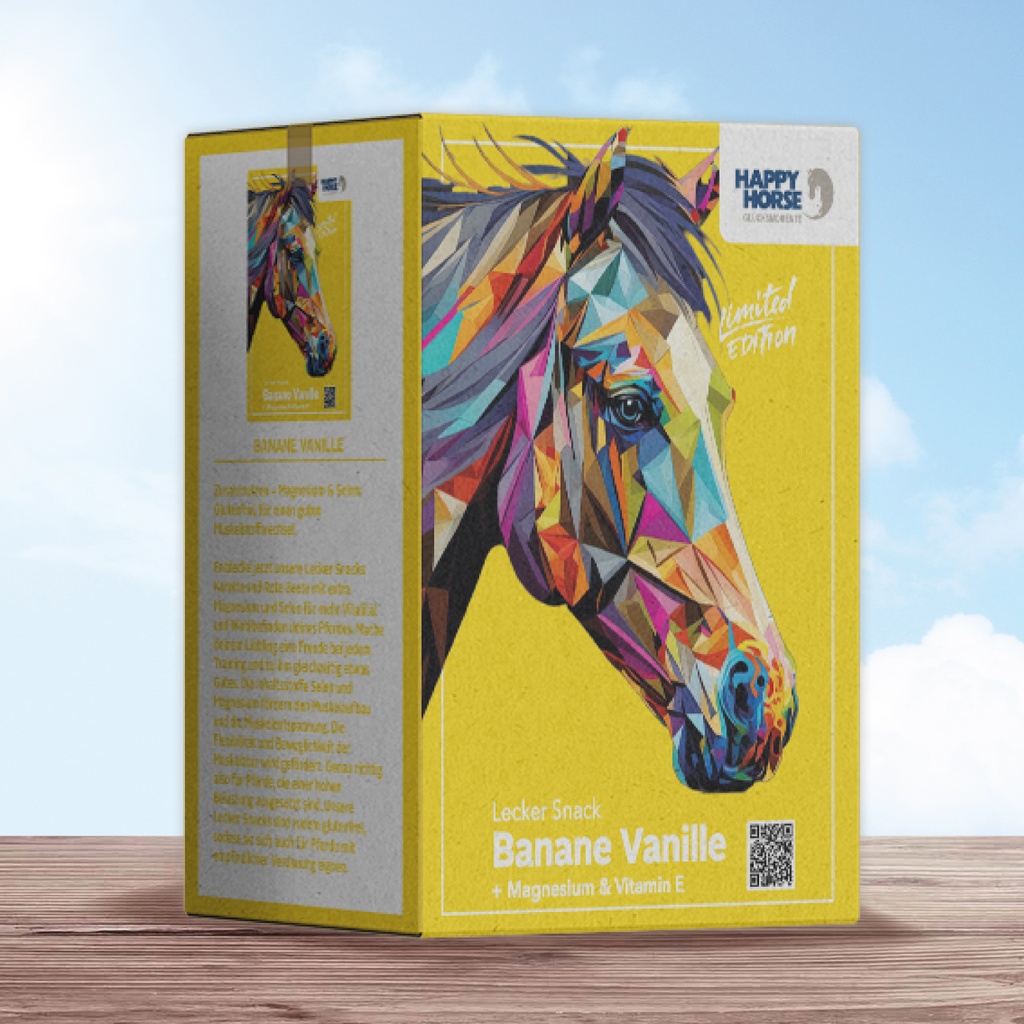 Happy Horse Lecker Snack Banane Vanille