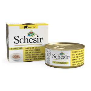 Schesir Cat Brühe Thunfisch mit kleinen Sardellen