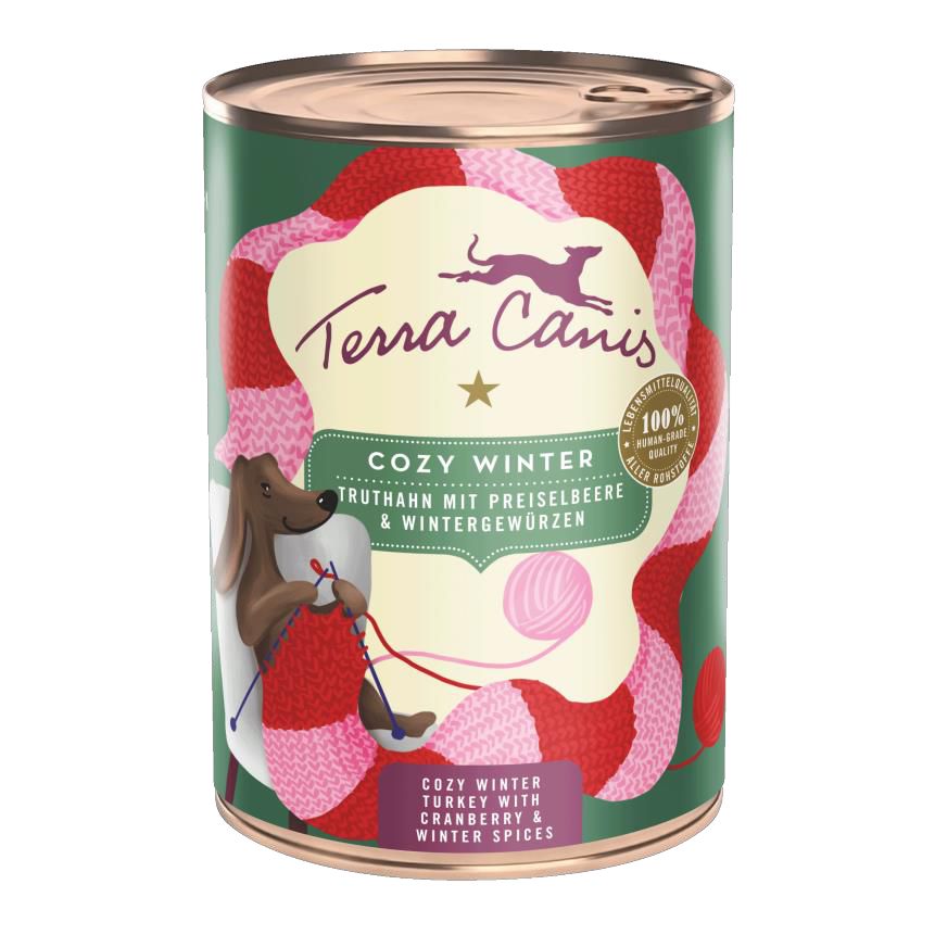 Terra Canis Cozy Winter Truthahn mit Preiselbeere & Wintergewürzen