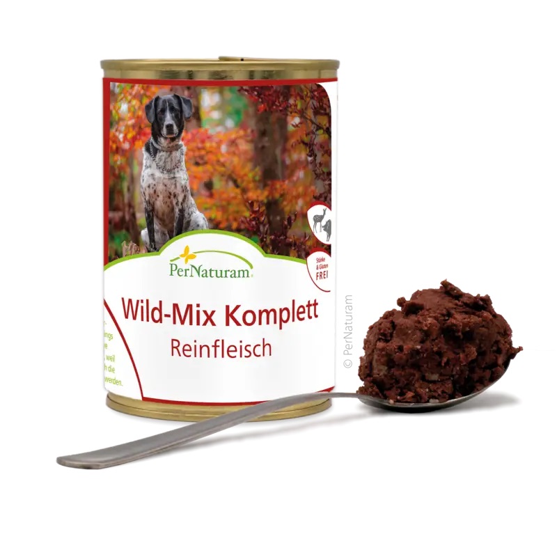 PerNaturam Dog Reinfleisch Wild-Mix komplett