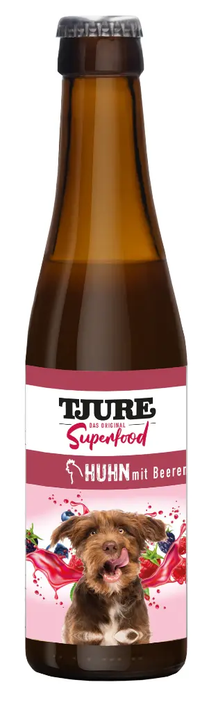 Tjure Hund Superfood Huhn mit Beeren