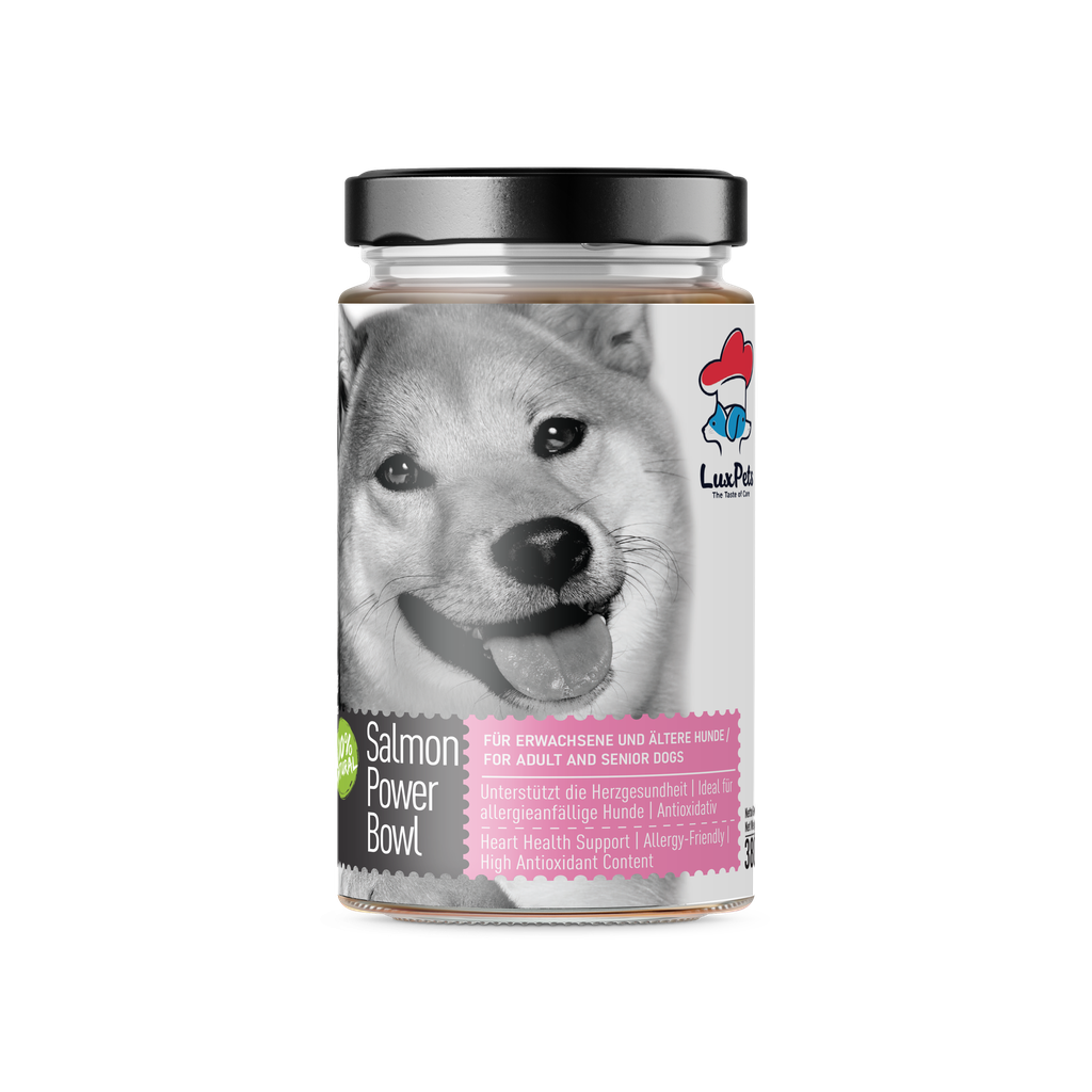 LuxPets Salmon Power Bowl