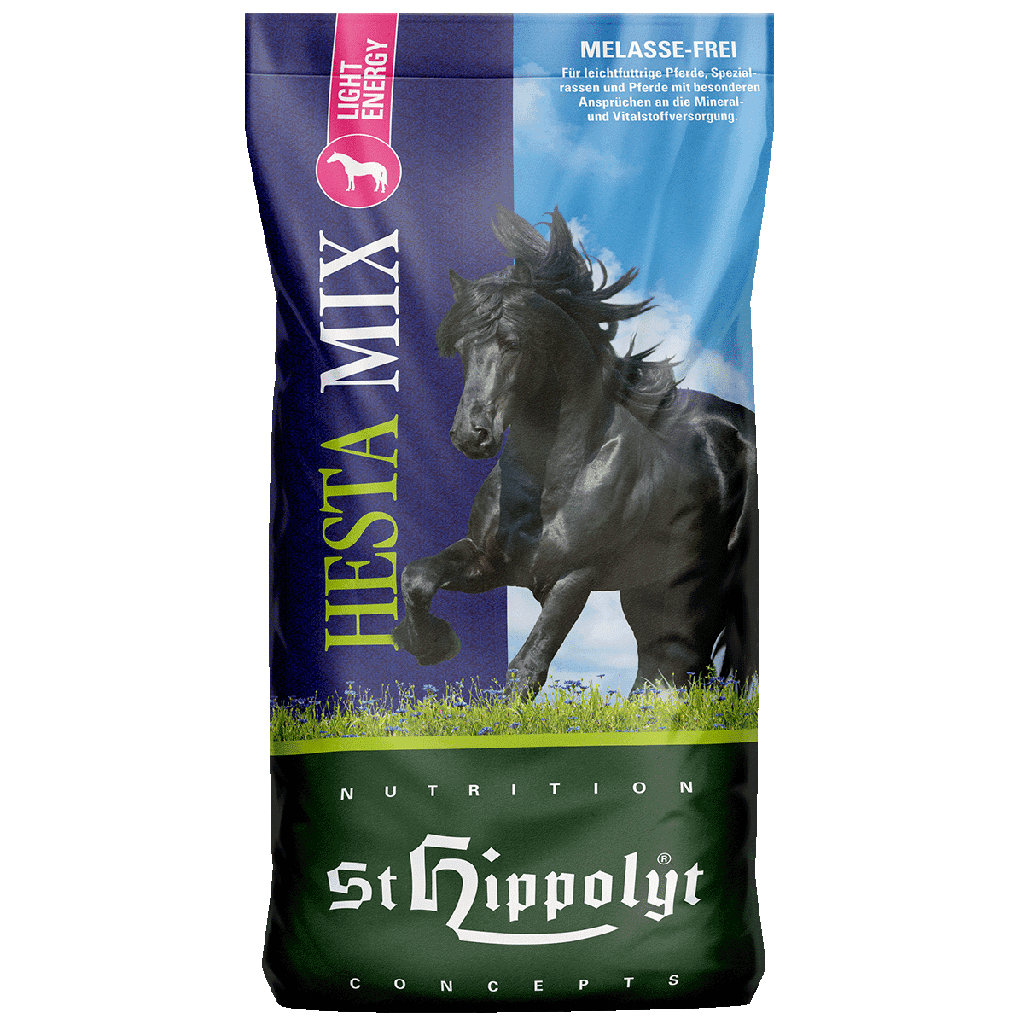 St. Hippolyt Spezialfutter Hesta Mix Light Energy