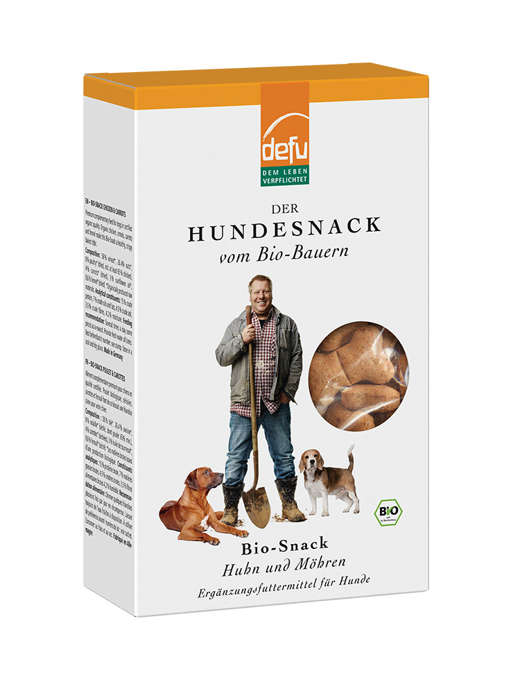 Defu Dog Bio-Snack Huhn und Möhren