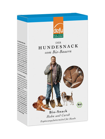 Defu Dog Bio-Snack Huhn und Carob