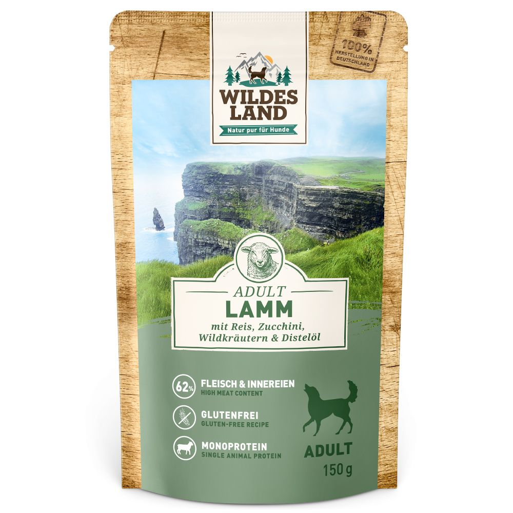 Wildes Land Lamm mit Reis & Zucchini