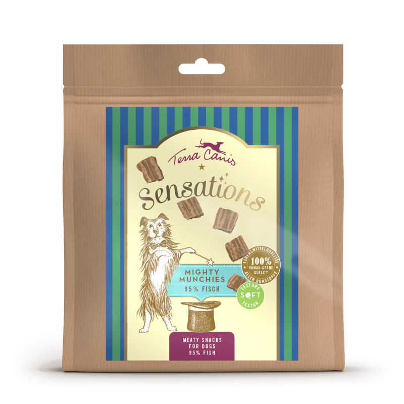 Terra Canis Sensations Mighty Munchies Fisch